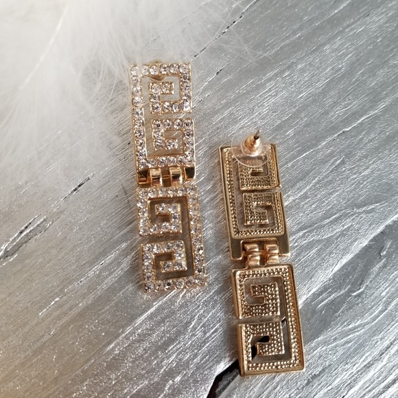 RHINESTONES Earrings - Picture 4 of 4